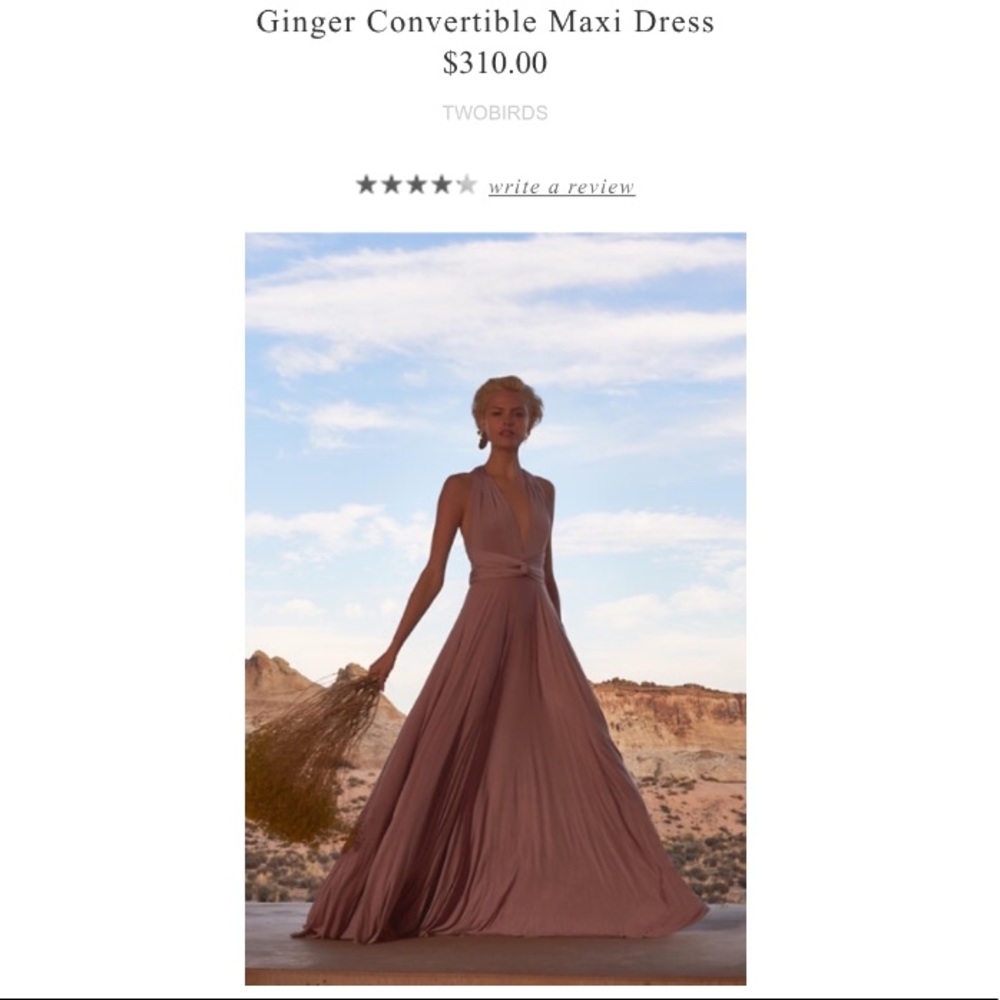 BHLDN - Ginger Convertible Maxi Dress - Picture 3 of 6